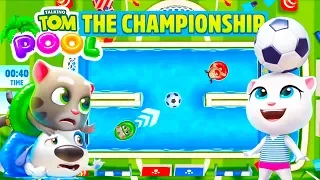Talking Tom Pool Soccer Update The Championship Part 3 | Talking Tom games | Droidnation