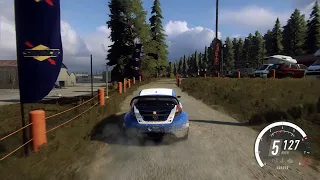 Ford Fiesta Rallycross Mk7 - Dirt Fish Rally Course