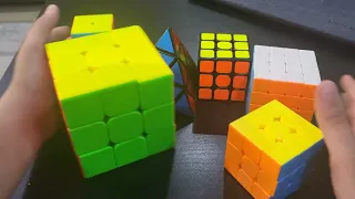 solving all my cubes