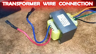 How To Check UPS Transformer Wire Connection || OLD Ups 4 Wire Transformer, AC Wire Find Out