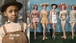 Stunning Colorized Photos That Show Life In America in 1930s and 1940s