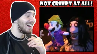 NOT CREEPY AT ALL! Reacting to SML Movie Happy Halloween! (Charmx reupload)