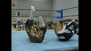 Sabu vs. Black Wazuma (2 Cold Scorpio) (Tokyo Pro 8/15/1996)