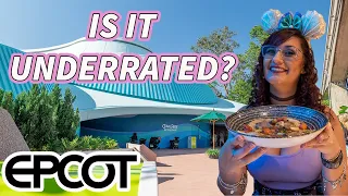 Disney Coral Reef aquarium restaurant EPCOT dining review