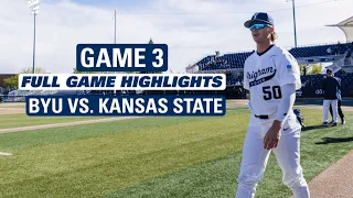 BYU vs. Kansas State | FULL GAME HIGHLIGHTS | Game 3