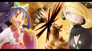 Cynthia vs Iris 🔥||Episode 117||Pokemon #cynthia