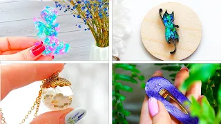 Top 10 Amazing  DIY ideas from Epoxy Resin II Mini Crafts, DIY Jewelry And Home Decor