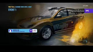 NFS No Limits | Racing Game | Campaign,Time Trial,Ford Mustang(Hoonicorn) |📍Harbor Town Drive, Night