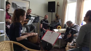 Palina Voitka and band UTRO Rehearsal (Summertime part1)