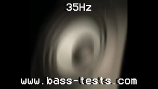 35 Hz Bass Test / BASS Sound - 35hz