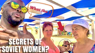 ANAPA | COST OF RUSSIAN  BEACHES AT BLACK SEA (A CHAT WITH SOME SOVIET WOMEN)