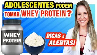 Jovens e Adolescentes Podem Tomar Whey Protein? [DICAS e CUIDADOS]