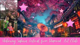 Personal Unboxing || Sakura Festival || Diamond Art Club