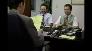 It's Always Sunny In Philadelphia, Mail Room Gig Blooper