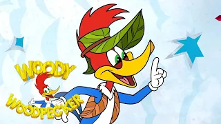 Woody plays with the weather | Woody Woodpecker