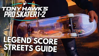 How to beat 17,787,000 SECRET LEGEND score on Streets | Tony Hawk's Pro Skater 1 + 2 Remaster