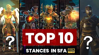 Top 10 Stance In Shadow Fight 4 🔥 || Coolest stance in the game || Shadow Fight 4 Arena