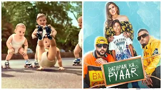 #Short BACHPAN KA PYAR - BADSHAH I BABY DANCEdance monkeytones and idance monkey tones and idance mo