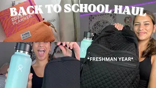 Back to school haul ! l Freshman year l 2023