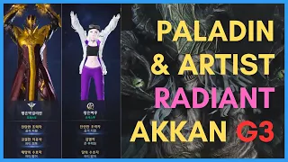 Paladin & Artist in Akkan Hard G3: How To Get RADIANT SUPPORT