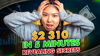 $2 310 in 5 Minutes | My secret trading strategy for binary options 2022