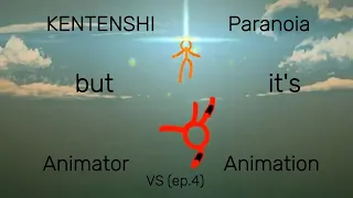 KENTENSHI - Paranoia but it's on Animator vs Animation (ep.4)