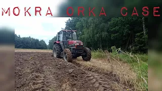 ✓Orka 2021 po deszczu✓case international 3230 & pług 3skibowy w akcji!!!