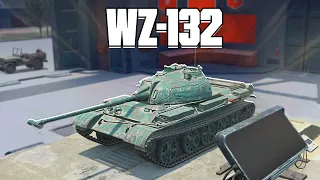 БОЛЬ на WZ-132 в World of Tanks Blitz | Ну очень большая перезарядка. Как играть?