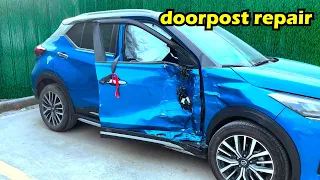 Precision Restoration of the Right Side Collision on Nissan Kicks!