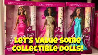 “Valuing My Toy Collection” Ep #112 Celebrity dolls Beyoncé Barbara Streisand, Tim McGraw Faith Hill