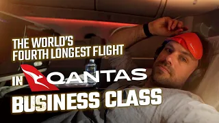 QANTAS Boeing 787-9 Dreamliner Business Class - Melbourne to Dallas Fort Worth (4th Longest Flight)