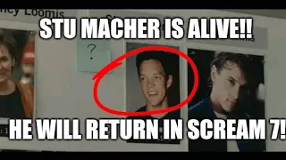 Stu Macher Is Alive & Will Return In Scream 7! #scream #stumacher #fantheory