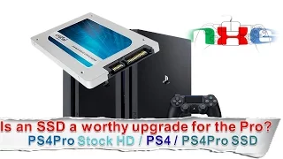 Is an SSD a worthy upgrade for the Pro? PS4, Stock and SSD times tested