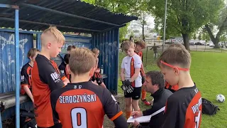 Olimpia Warszawa - Hutnik Warszawa, mecz ligi MZPN, 27.04.2024, U12