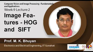 Lec 29 : Image Features - HOG  and  SIFT
