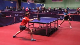 ТАРАСОВА - КАРПИНСКАЯ ЧЕМПИОНАТ МОСКВЫ 2021 ФИНАЛ ДЕНЬ #tabletennis #настольныйтеннис