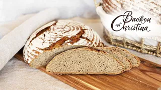 Würziges Roggenbrot mit Sauerteig