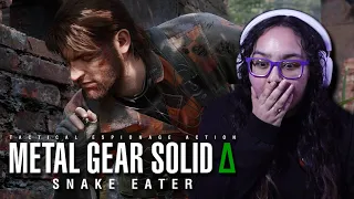 Metal Gear Solid Delta: Snake Eater In-Game Look Trailer Reaction | AGirlAndAGame