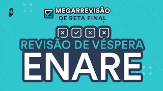 Revisão de Véspera ENARE - Aula para Residência Médica