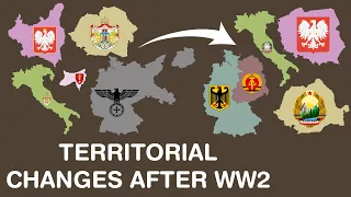 How Did Borders of Europe Change After WW2