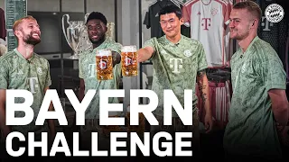 Kim/de Ligt 🆚 Davies/Laimer | The great Paulaner Bayern Challenge 🍺