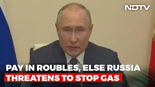 European Union Gas Buyers Need Ruble Accounts From April: Putin