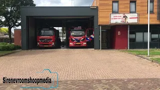 [bijna uitruk 05-3531] Brandweer Vroomshoop kan niet uitrukken omdat TS niet wil lopen