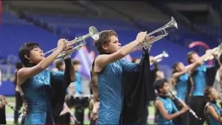 CyFair blind student turns challenges into success with marching band