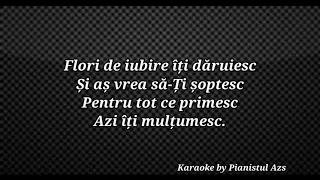 Chip frumos - Karaoke by Pianistul Azs