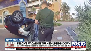 Man flips car after trying to check into resort with fake ID, ECSO says