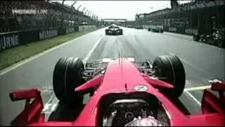 kimi raikkonen onboard overtakes many cars australia 2008