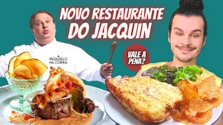 PROVAMOS O CARDÁPIO DO NOVO RESTAURANTE DO CHEF JACQUIN DO PESADELO NA COZINHA - Vale a pena?