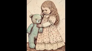 МК авторская кукла " Мой любимый мишка" Часть 1. DIY Doll " My Teddy Bear" Part 1.