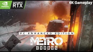 Metro Exodus Enhanced Edition - 4K Gameplay  - No Commentary (PC RTX) - part 1